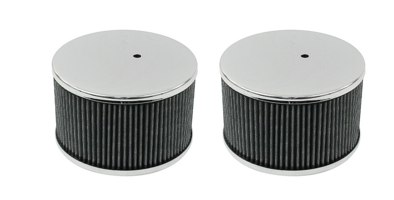 EMPI Chrome Air Cleaner Kit, Pair